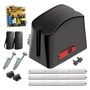Kit Motor Portao Eletronico Garen Dz Casa 3,5m 2controles