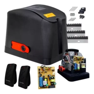 Kit Motor Portao Eletronico Garen Dz Casa 4m 4controles