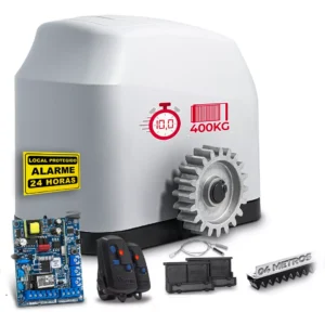 Kit Motor Portão Deslizante Gatter Fast 1/4 Hp 4m Peccinin